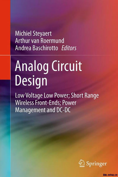 [springer 2012 ebook] Analog Circuit Design