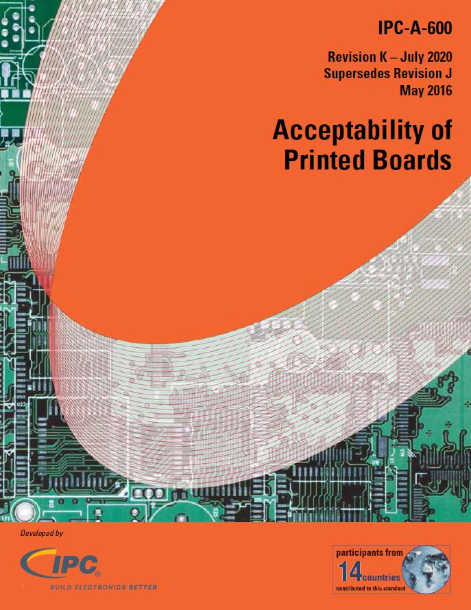 IPC-A-600K-2020 Acceptability of Printed Boards EN