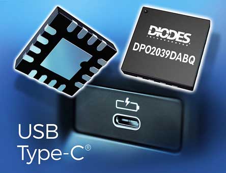 Diodes ˾Ƴ USB Type-C ˿ڱװãṩͲĵĹѹͶ·