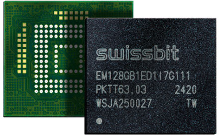 Swissbit EM-30ҵ3D-NAND e.MMC-5.1 BGA