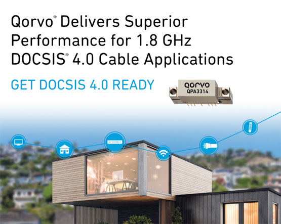 Qorvo Ϊ 1.8 GHz DOCSIS 4.0 Ӧô