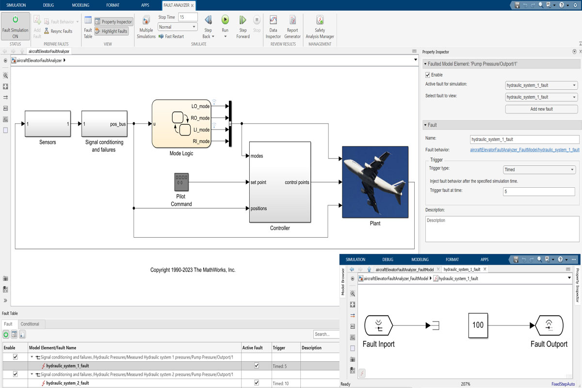 MathWorks  MATLAB  Simulink а 2023b Ƴ Simulink Fault Analyzer  Polyspace Test