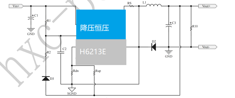 ݺ H6213E ѹѹоƬ 12V24V36V48V60V72V100V150V ת12V9V5V3.3V  /Ǳ緽IC