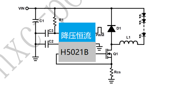 3.6V-85Vɵ5AѹоƬH5021B LED