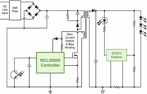 F1. NCL30000-based single stage high power factor flyback schematic.JPG