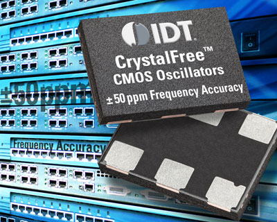 ȫ׿͹ 50 ppm CrystalFree CMOS IDT