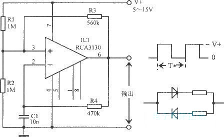 1hz～1mhz多谐振荡电路