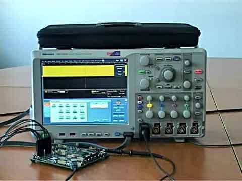  MSO/DPO5000 Series Oscilloscope Speeds up Each Step of Embedded System Debugging Video