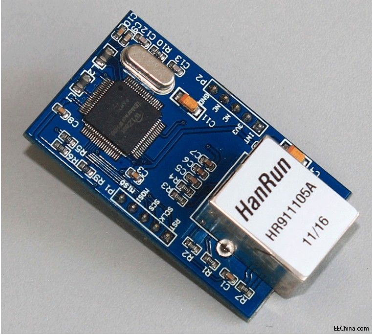 STM32+W5100̫ģʾ