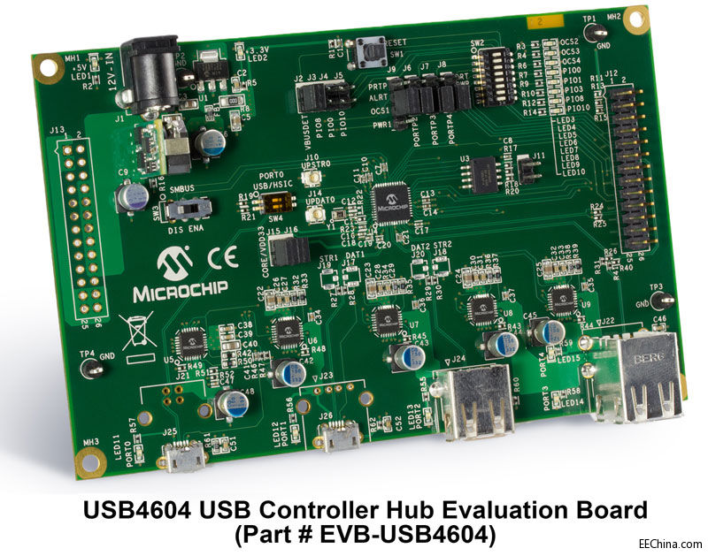 MicrochipƳȫ4˿USB84604 ICFlexConnect