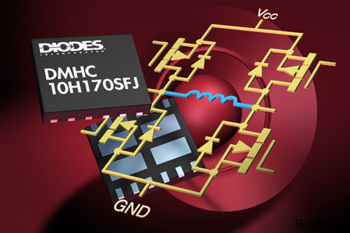 DiodesƳ100V MOSFET Hţ5mm x 4.5mmװЧʡռλ