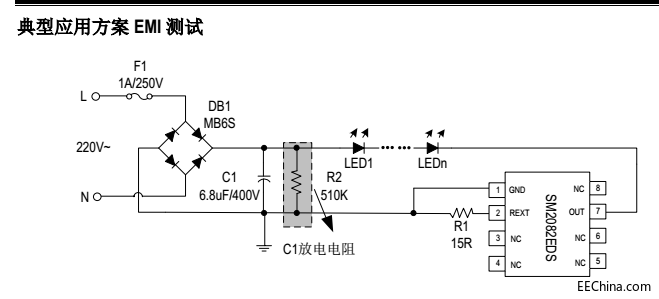 LEDԺоƬSM2082EDSͲ·ϵĲƷӦ