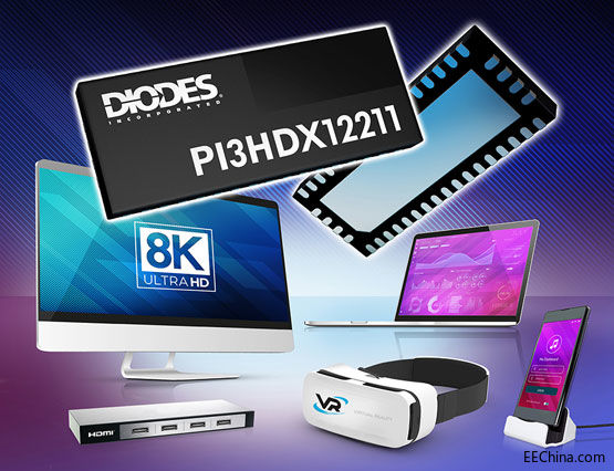 Diodes ˾Ƴҵ׿ HDMI 2.1 תһѶӦýŻ