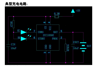 USB 5V4.2V﮵ZCC4056 TP4056