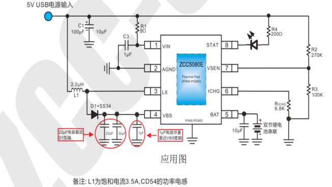 ZCC5080   ﮵5Vѹ2 CS5080