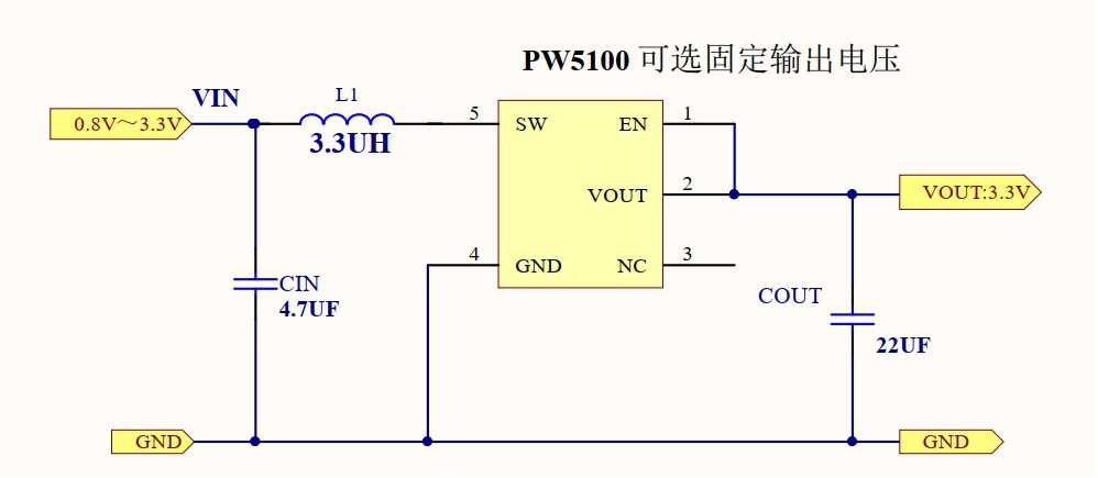 1.5Vת3.3Vѹ·ͼ1.5Vת3.3VĵԴоƬ