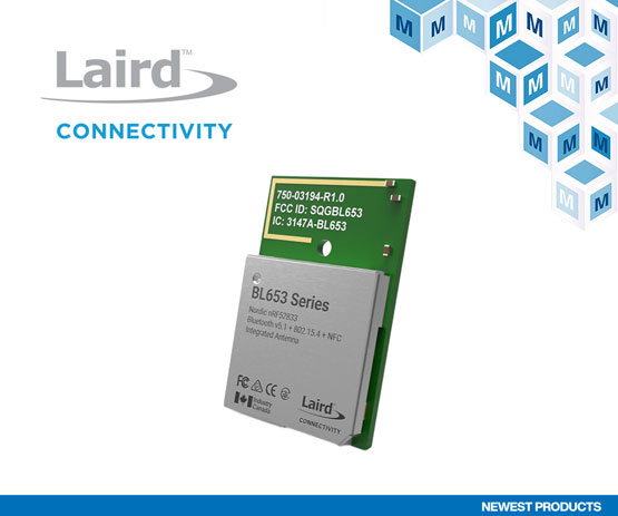 Laird Connectivity BL653ģó ΪռӦṩԶ̵͹
