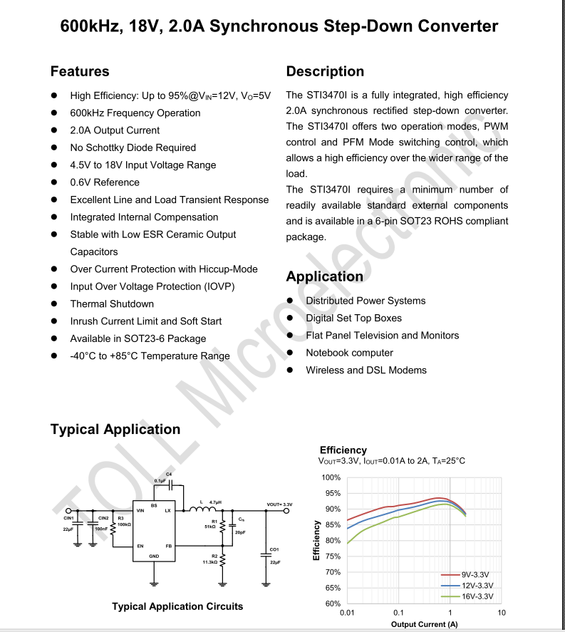 DC-DC STI3470оƬ