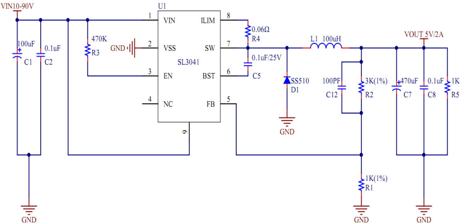 SL3041lm500710V-100VѹADJ 3AѹоƬ