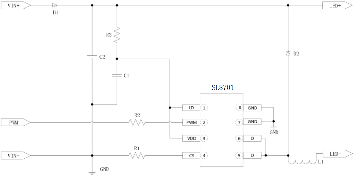 SL8701 100V MOSѹ LED 