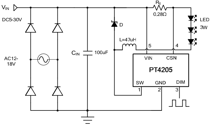 SL6125 P2P ΢PT4205 35V1.5AߵLED