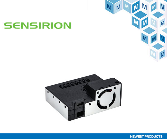 贸泽备货Sensirion SEN5x环境传感器模组  为用户提供可靠的空气质量数据