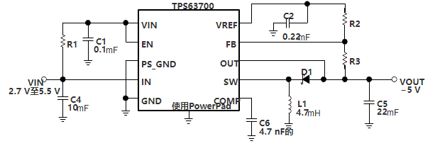 TPS63700DRCR DC/DCת ʵСͽߴ