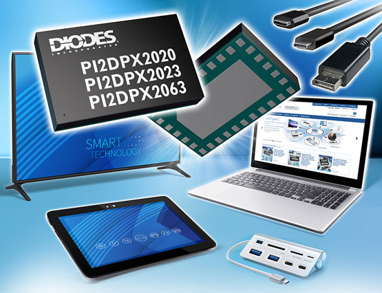 Diodes ˾ 20Gbps ReDriver źм׿Խź͹Ĳ