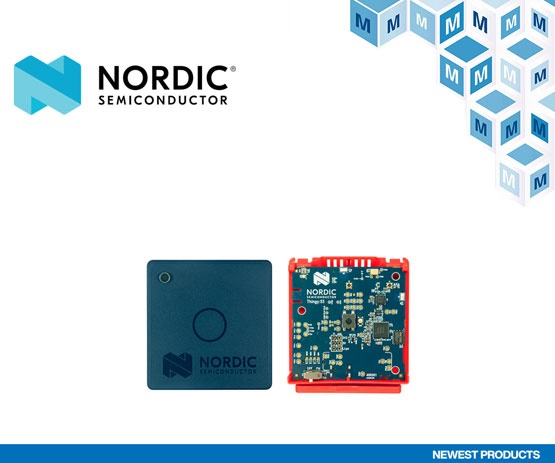贸泽电子开售 Nordic Semiconductor Thingy:53平台，为具有机器学习功能的无线设备快速原型开发提供支持