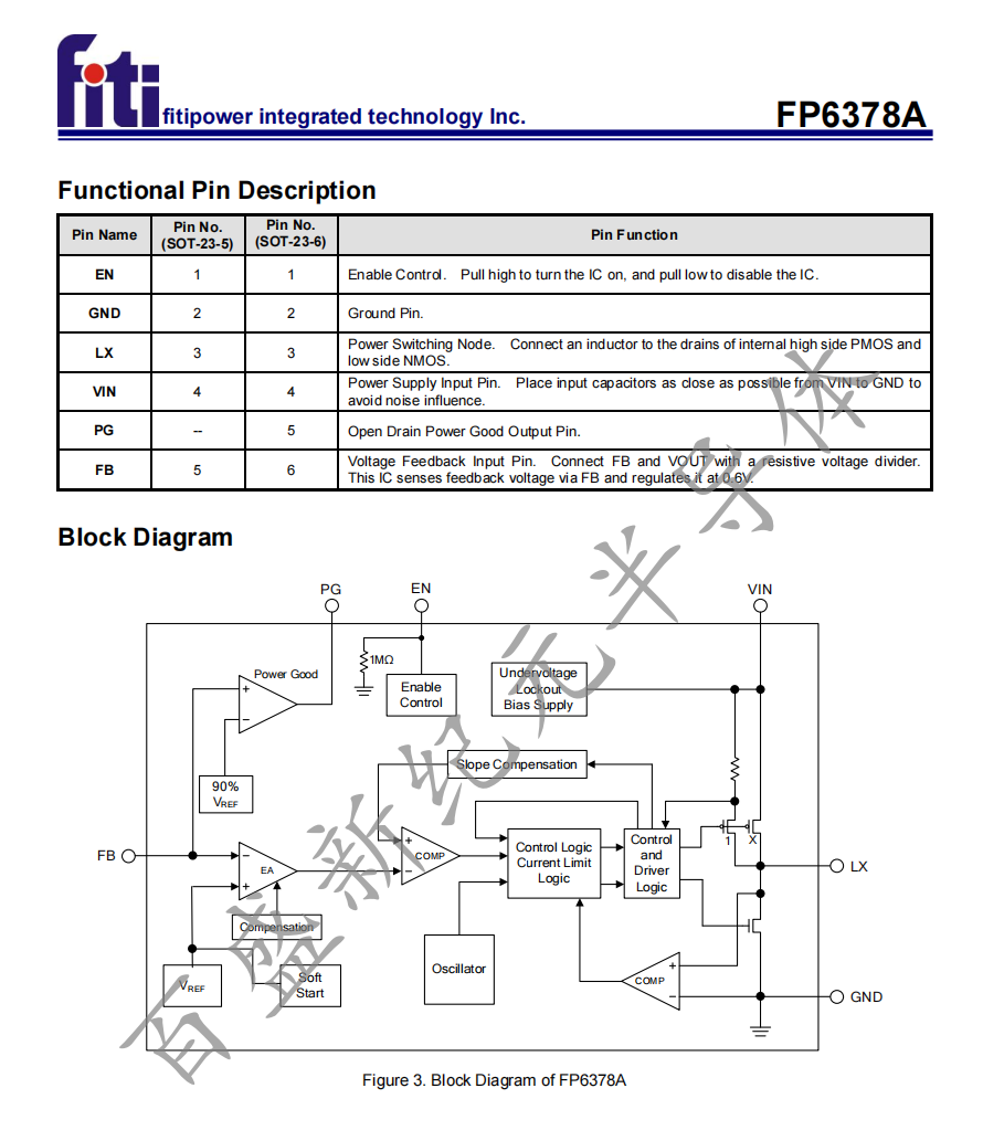 FP6378A 2AͬѹDC-DCת