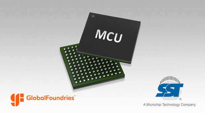 格芯和 Microchip 宣布Microchip 28纳米SuperFlash 嵌入式闪存解决方案投产
