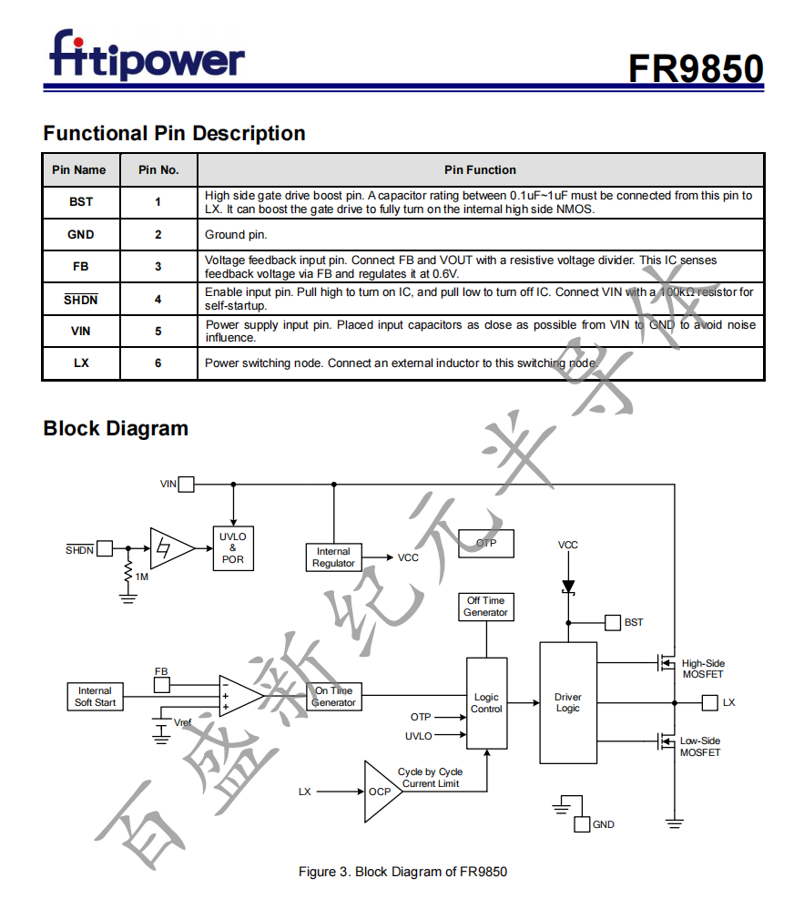 FR9850 2AͬѹDC/DCת