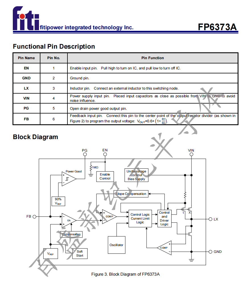 FP6373A Ч1MHz 3Aͬѹ