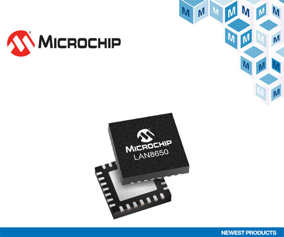 óӿʺ빤ҵӦõMicrochip Technology LAN8650LAN8651̫