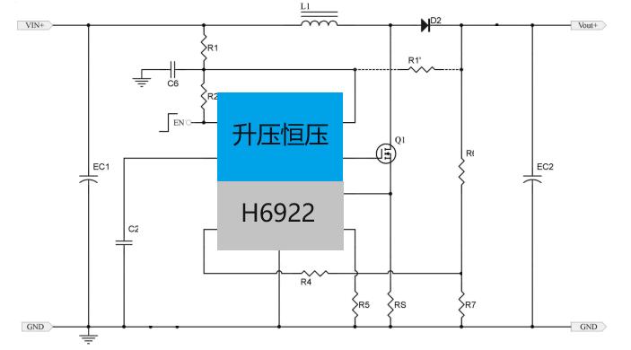 3.7V5V 12V 24V 30V 24V/5AѹѹоƬ-H6922