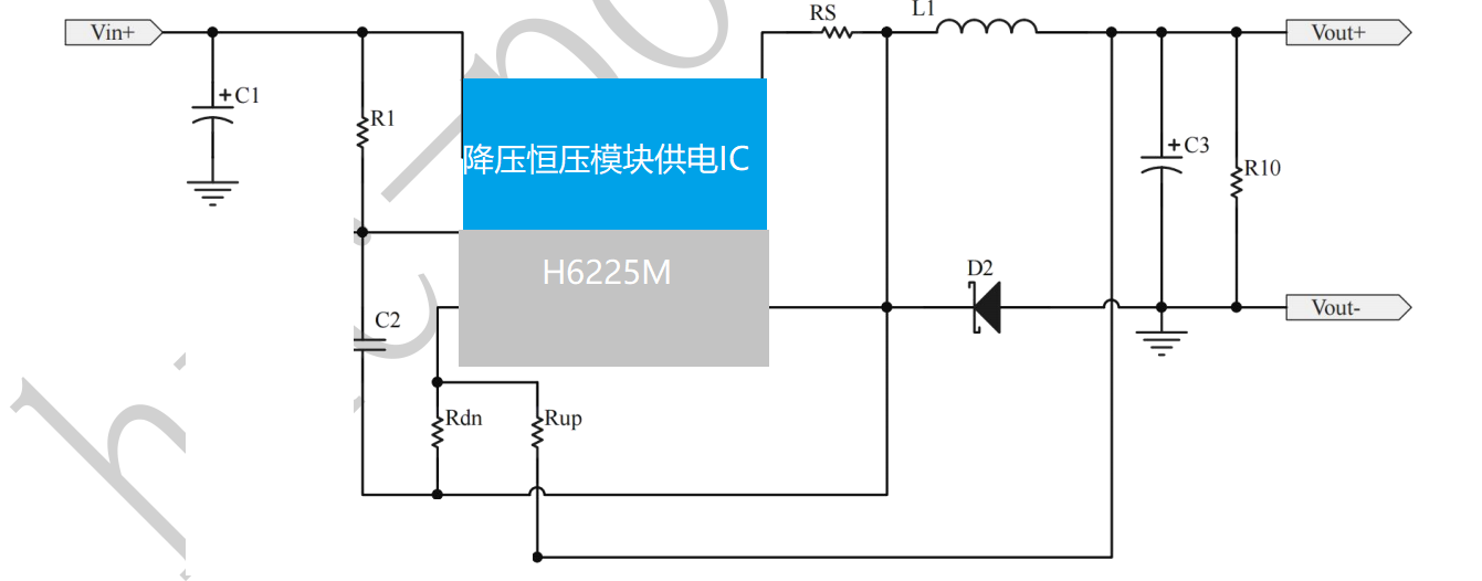 H6225M 12V24V48V60Vת5V3.3V Сװ Ǳ/ģ鹩罵ѹоƬ