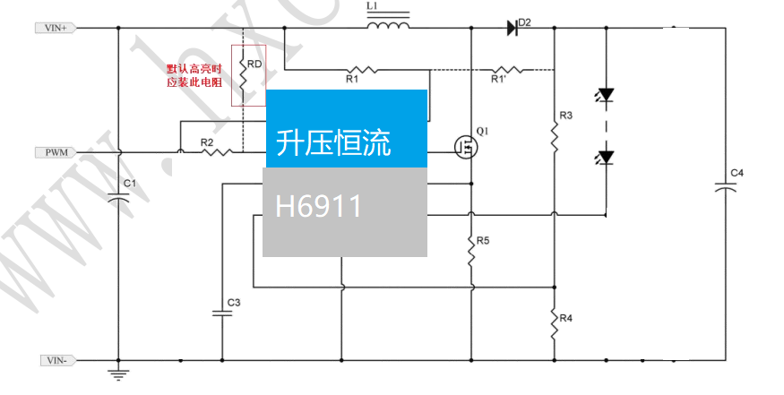 H6911 ѹоƬ2.6-40V60V72V100V150V10A  0.1%ȵ