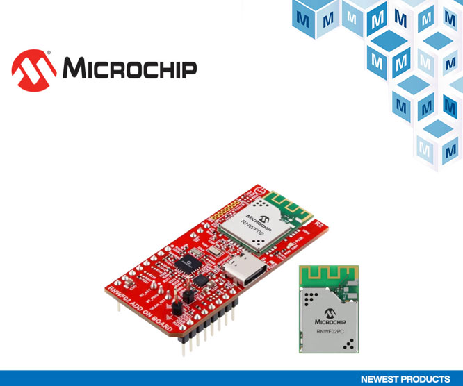 óMicrochip Technology RNWF02濪׼    ҵԶIoTӦ