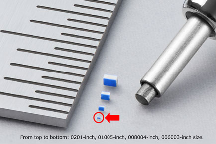 ￪ʼСȼ016008ߴ磨0.16mm0.08mmƬ״