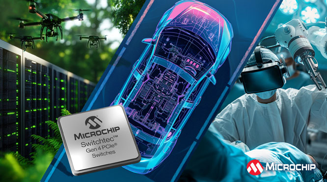 MicrochipƳȫSwitchtec PCIe 4.0 16ͨϵвƷΪǶʽӦṩ๦