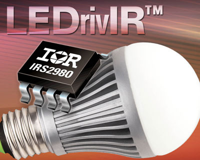 ԷǸʽLEDӦõĸߵѹѹѹIC IRS2980 IR