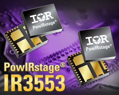 СߴʵָߵЧʵIR3553 40A PowIRstageIR
