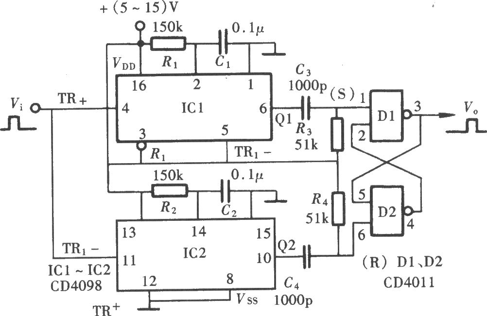 Cd4504 схема включения