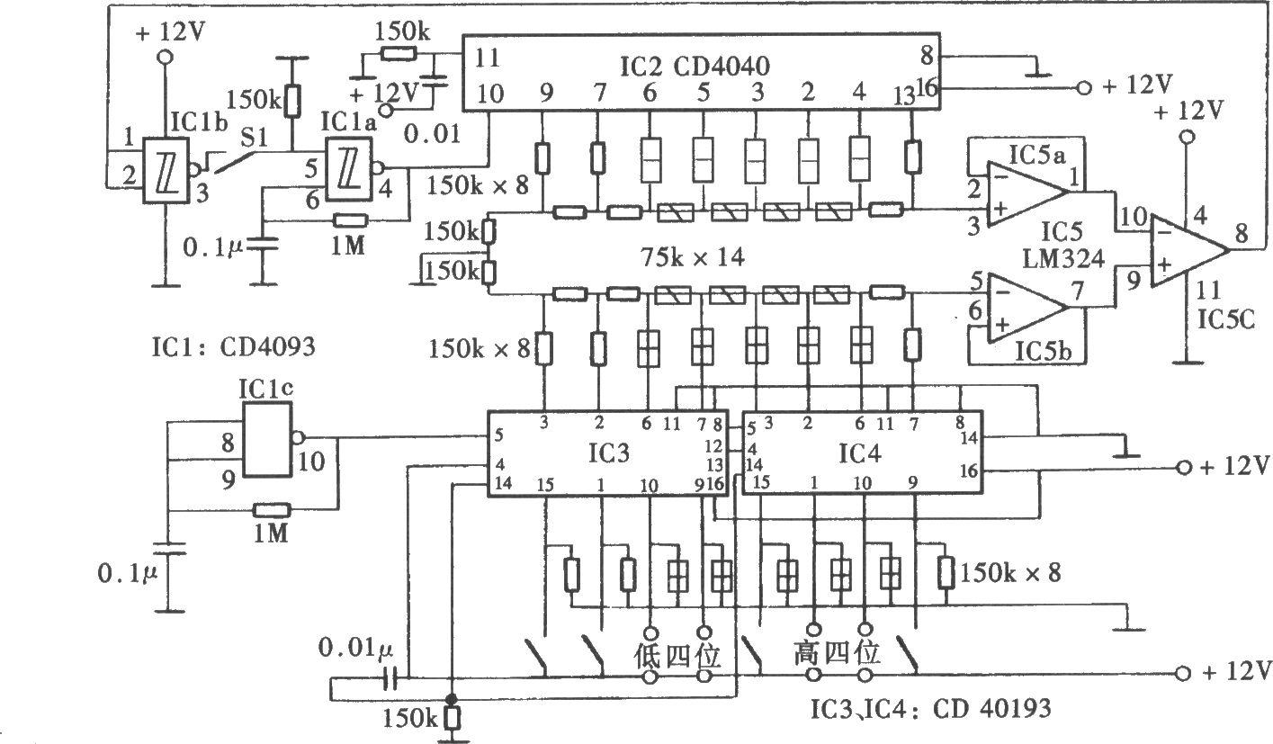Cd4504 схема включения