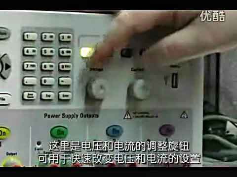 N6705操作：电流和电压的设置视频