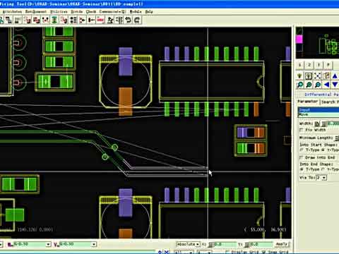 ZUKEN CR5000Ƶ̳̣differPair-RoutingƵ