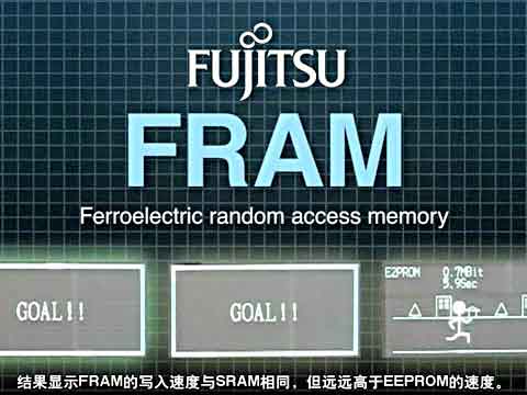 FRAM与SRAM及EEPROM的比较视频