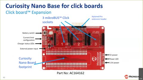 使用Curiosity Nano板和Click板进行快速原型开发培训教程视频