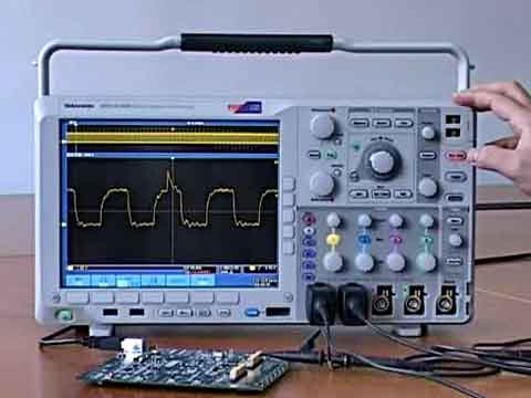 泰克MSO/DPO4000B系列示波器波形导航功能帮助工程师快速分析电路故障视频