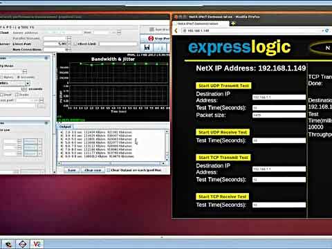 适用于Zynq-7000 SoC的Express Logic NetX 高性能 TCP-IP 协议栈视频